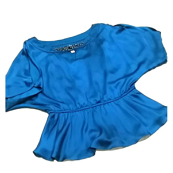 J.R. NITES by Carol Lin Tops - J.R. Nites by Carol Lin Beaded Top